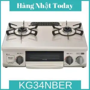 Bếp ga Rinnai KG34NBER mặt men nút vặn đời cao