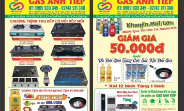 Khuyến Mãi MỪNG KHAI TRƯƠNG CHI NHÁNH MỚI