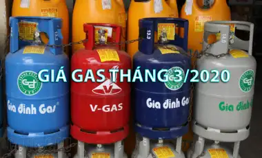 GÍA GAS THÁNG 3 GIẢM 22.000Đ