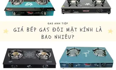 Giá Bếp Gas Đôi Mặt Kính Là Bao Nhiêu?