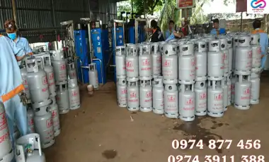 Giá gas tăng mạnh thêm 30.000đ/bình 12kg