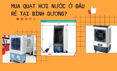 Mua Quạt Hơi Nước Ở Đâu Rẻ Tại Bình Dương?