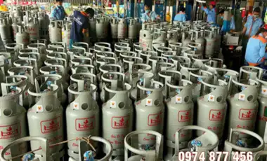 Gas 12kg cho công nhân tại Dĩ An, Bình Dương giá tốt – chất lượng