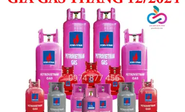 Giá gas tháng 12-2024 vẫn giữ nguyên so với tháng trước