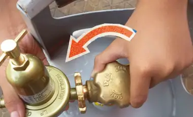 cách mở van gas đúng cách và an toàn