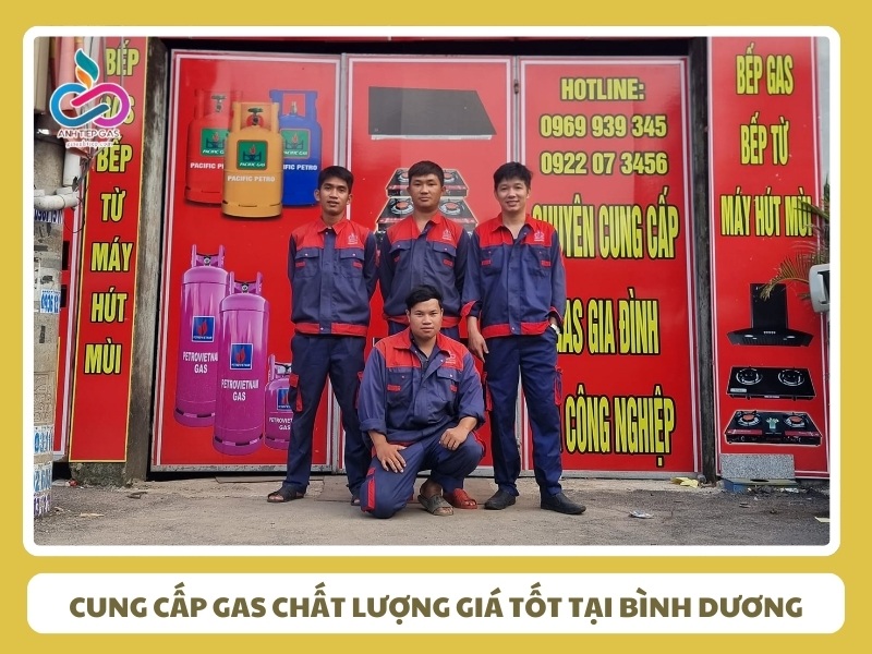 Đơn vị cung cấp gas chất lượng giá tốt tại Bình Dương