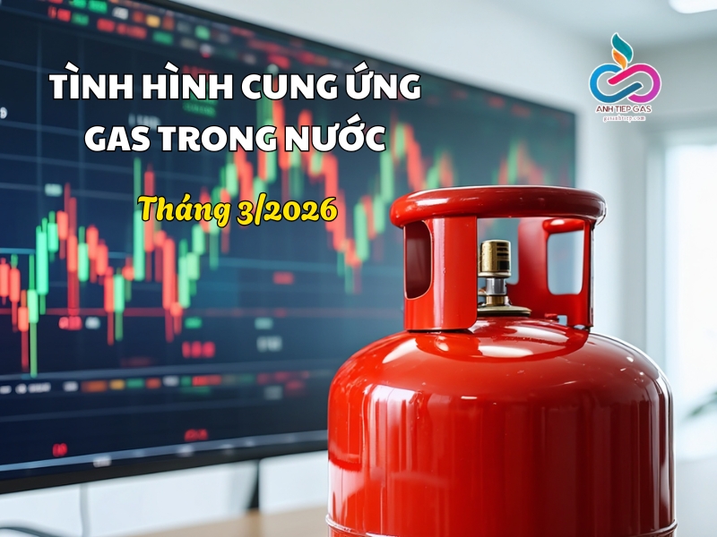 Thông báo tình hình cung ứng gas trong nước trước biến động Chiến Sự Trung Đông