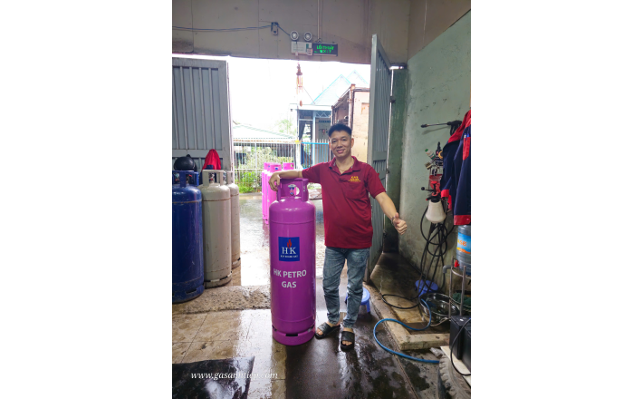 Bình Gas Gia Đình HK PETRO 12Kg